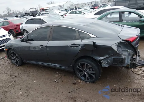 2021 Honda Civic Sport from USA, damaged, VIN 2HGFC2F84MH512342